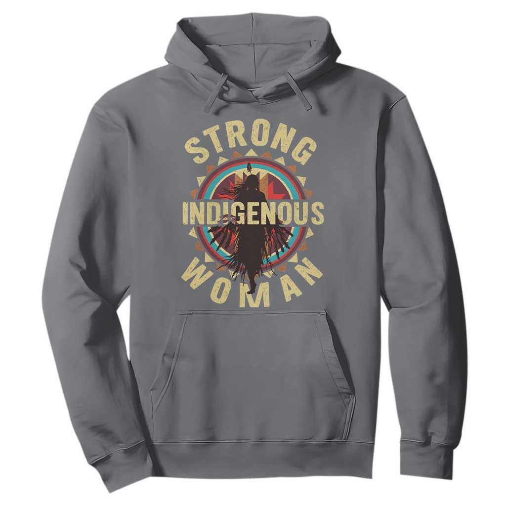 Strong Indigenous Woman Empowerment Hoodie Native American TS11 Charcoal Print Your Wear