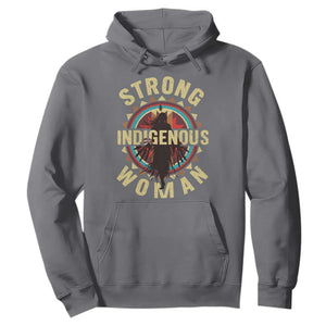 Strong Indigenous Woman Empowerment Hoodie Native American TS11 Charcoal Print Your Wear