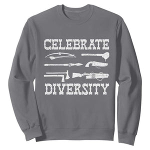 Native American Weapon Celebrate Diversity Sweatshirt Indigenous Pride TS11 Charcoal Print Your Wear