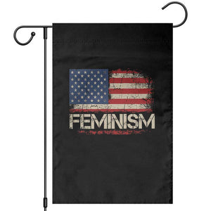 Feminism Feminist American Flag Garden Flag Patriotic Womens Rights TS11 Black Print Your Wear