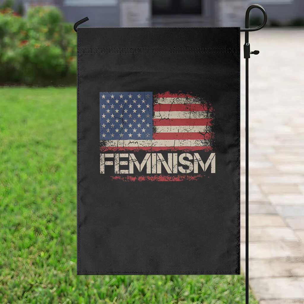 Feminism Feminist American Flag Garden Flag Patriotic Womens Rights TS11 Print Your Wear