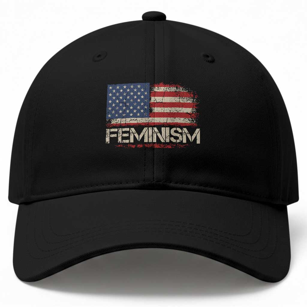 Feminism Feminist American Flag Baseball Cap Patriotic Womens Rights TS11 Print Your Wear