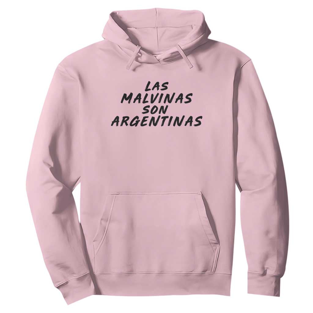 Las Malvinas Son Argentinas Hoodie Political Statement TS11 Light Pink Print Your Wear