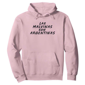 Las Malvinas Son Argentinas Hoodie Political Statement TS11 Light Pink Print Your Wear