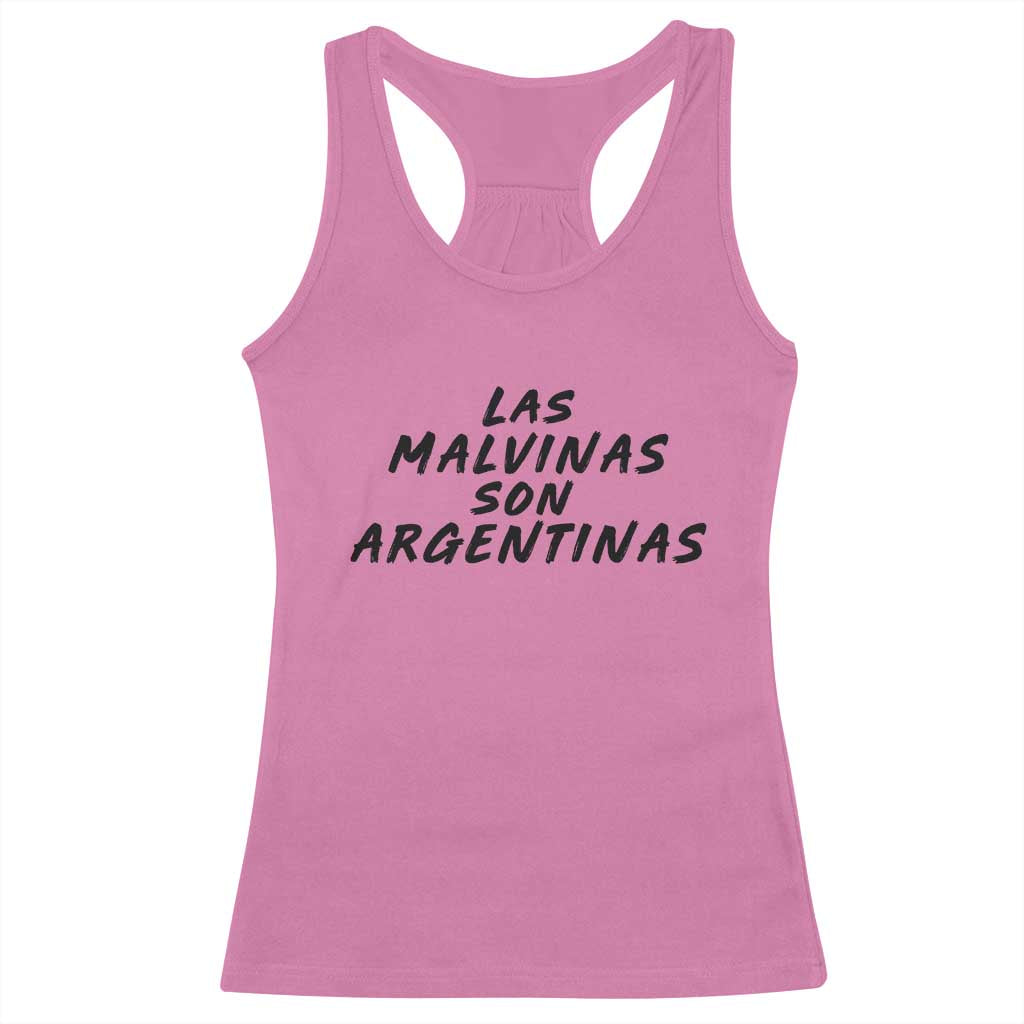 Las Malvinas Son Argentinas Racerback Tank Top Political Statement TS11 Azalea Print Your Wear