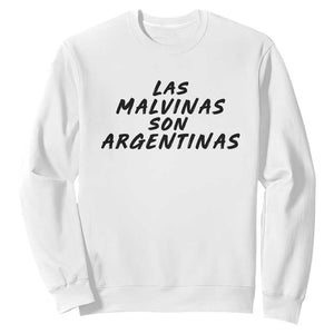 Las Malvinas Son Argentinas Sweatshirt Political Statement TS11 White Print Your Wear