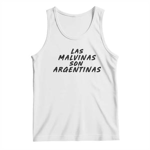 Las Malvinas Son Argentinas Tank Top Political Statement TS11 White Print Your Wear