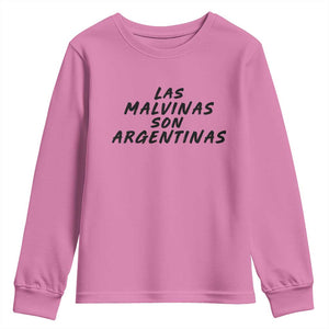 Las Malvinas Son Argentinas Youth Sweatshirt Political Statement TS11 Azalea Print Your Wear