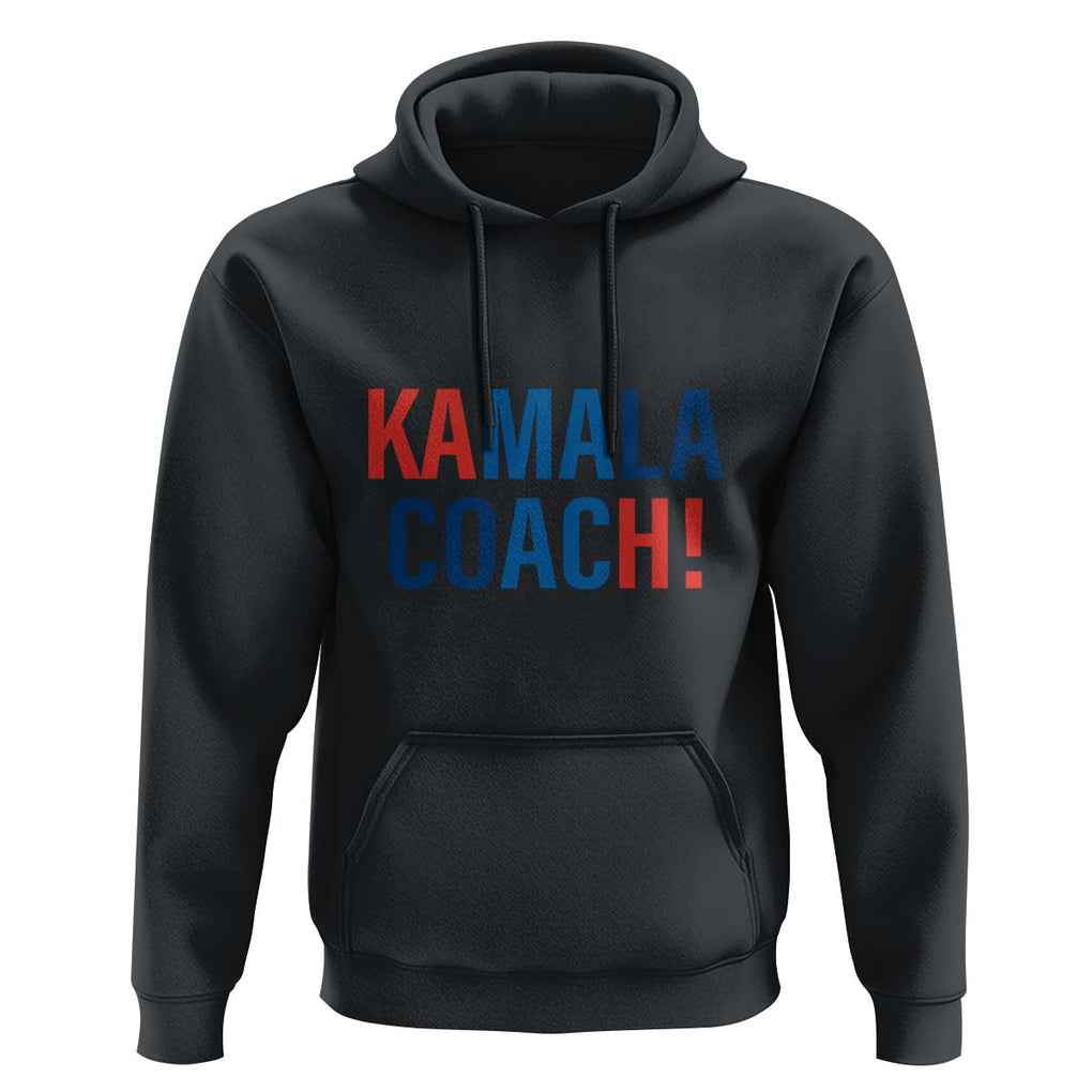 Harris Walz Hoodie Kamala Coach 2024 Presidential Election TS11 Black Print Your Wear