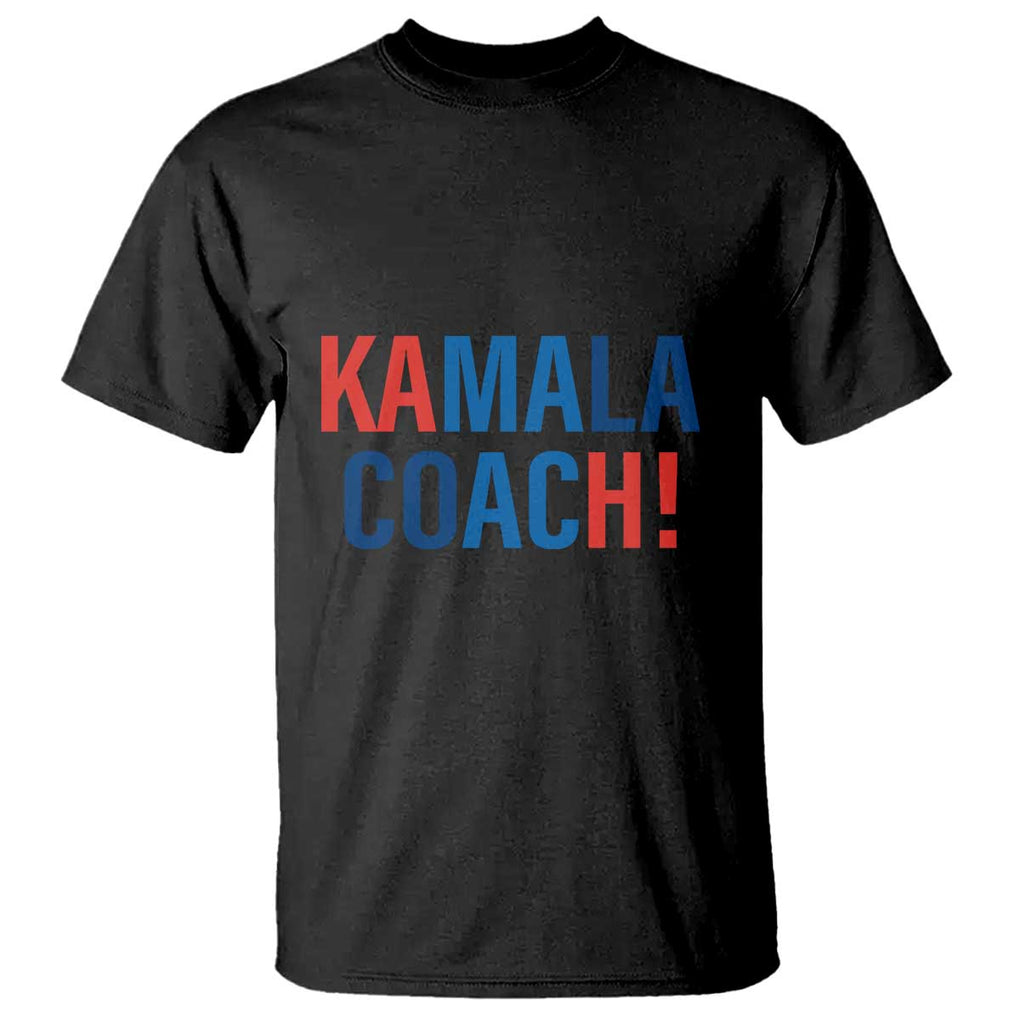 Harris Walz T Shirt Kamala Coach 2024 Presidential Election TS11 Black Print Your Wear