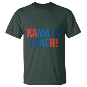 Harris Walz T Shirt Kamala Coach 2024 Presidential Election TS11 Dark Forest Green Print Your Wear