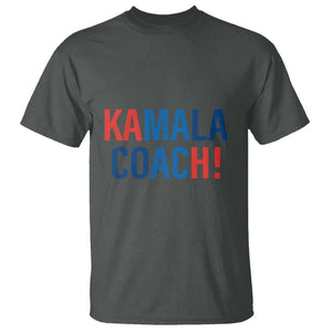 Harris Walz T Shirt Kamala Coach 2024 Presidential Election TS11 Dark Heather Print Your Wear