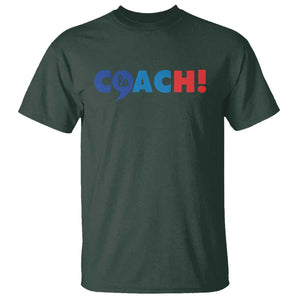 Funny Harris Walz Supporter T Shirt Kamala And The Coach Comma La 2024 TS11 Dark Forest Green Print Your Wear