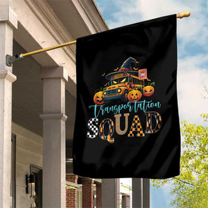 Halloween School Bus Driver Garden Flag Transportation Squad Pumpkin Witch TS11 Print Your Wear