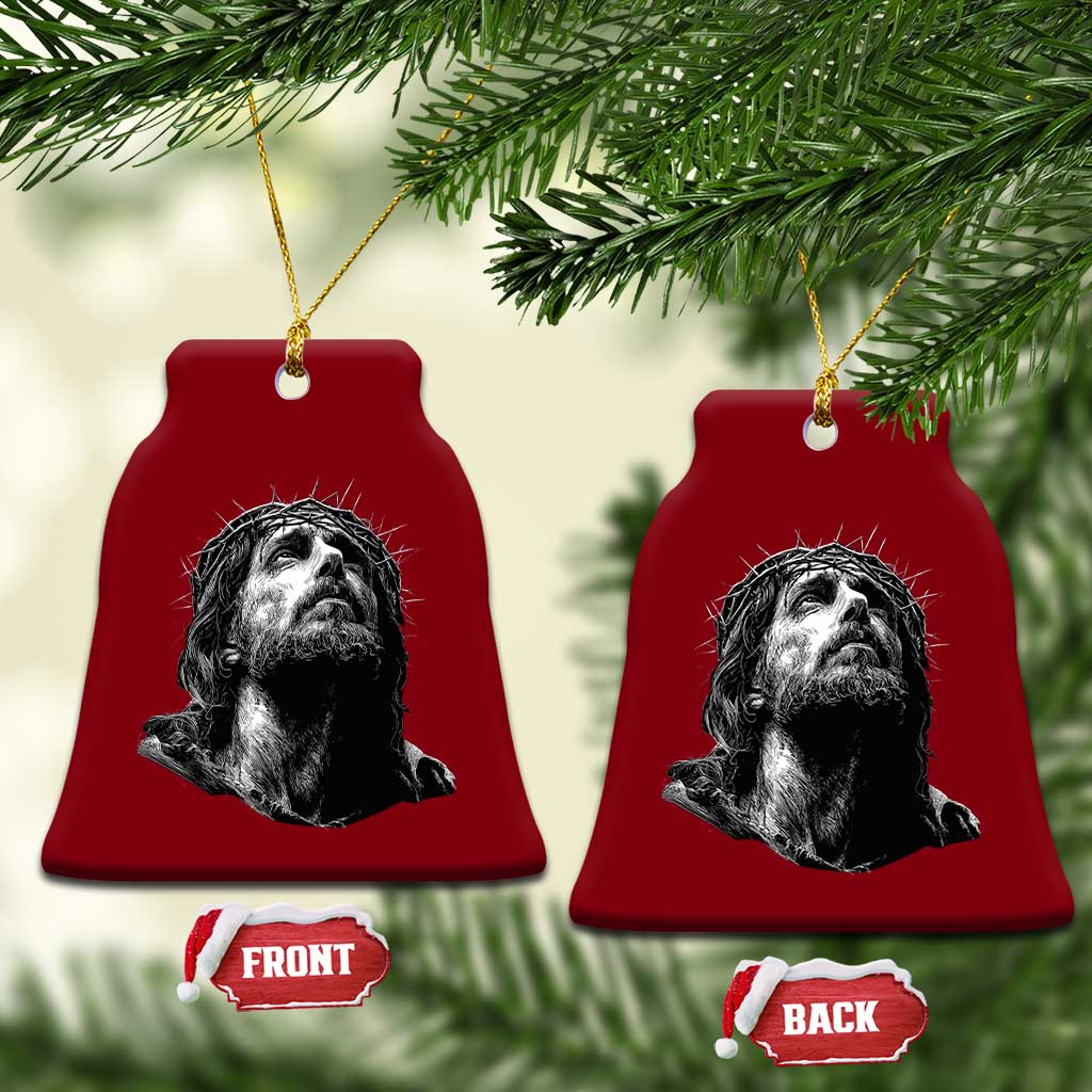 Jesus Christ Religious Christian Faith Crown Of Thorns Ceramic Ornament TS11 Print Your Wear