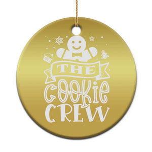 Funny The Cookie Crew Christmas Ornament Christmas Baking Team Gingerbread TS11 Print Your Wear