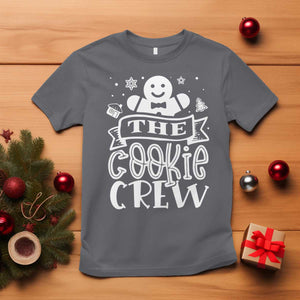 Funny The Cookie Crew T Shirt Christmas Baking Team Gingerbread TS11 Charcoal Print Your Wear