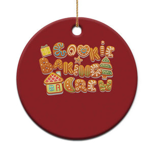 Funny Xmas Baking Christmas Ornament Cookie Baking Crew Family Matching TS11 Print Your Wear