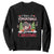 Funny Moo Deng Christmas Sweatshirt I Want A Hippopotamus For Christmas Santa Baby Pygmy TS11 Black Print Your Wear