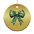 Funny Christmas Coquette Christmas Ornament Green Xmas Tree Bow TS11 Print Your Wear