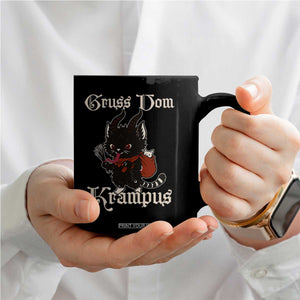 Christmas Krampus Cat Coffee Mug Gruss Vom Krampus Pagan Yule Xmas TS11 Print Your Wear