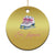 Figure Skater Christmas Ornament Go Figure Coquette Pink Bow Ice Skating TS11 Print Your Wear