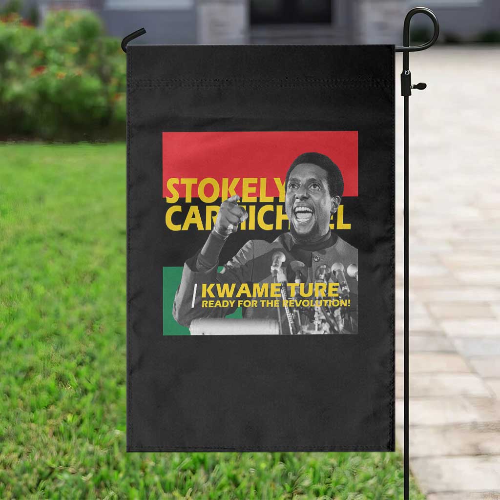Stokely Carmichael Quote Garden Flag Ready For The Revolution Black History Month TS11 Print Your Wear
