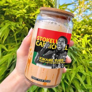 Stokely Carmichael Quote Glass Can Ready For The Revolution Black History Month TS11 Black Print Your Wear