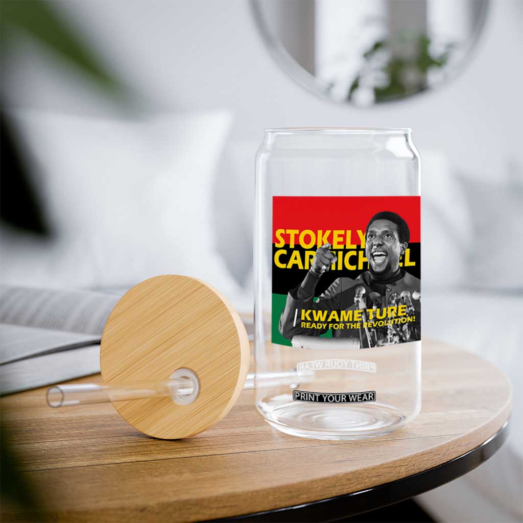 Stokely Carmichael Quote Glass Can Ready For The Revolution Black History Month TS11 Print Your Wear