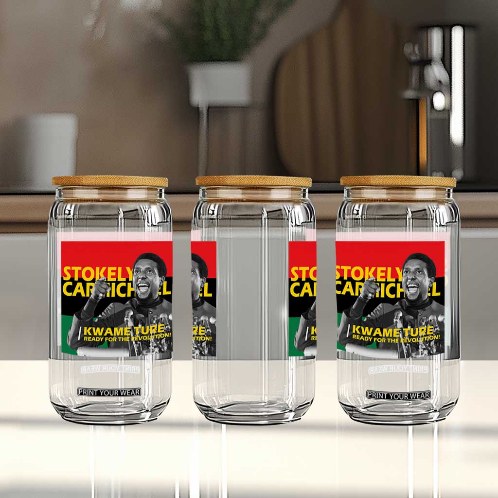 Stokely Carmichael Quote Glass Can Ready For The Revolution Black History Month TS11 Print Your Wear