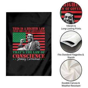 Stokely Carmichael Garden Flag That's The Law Of Conscience American Flag TS11 Print Your Wear
