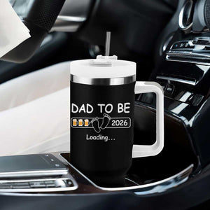 Funny Dad To Be 2026 Loading Tumbler With Handle New Dad Beer Lover TS11 Print Your Wear