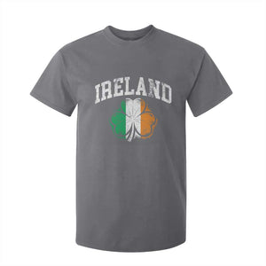 Irish Pride T Shirt For Kid Ireland Shamrock Flag St Patricks Day TS11 Charcoal Print Your Wear