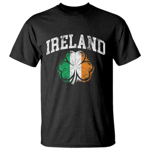 Irish Pride T Shirt - Ireland Shamrock Flag St Patricks Day Heritage Tee TS11 Black Print Your Wear