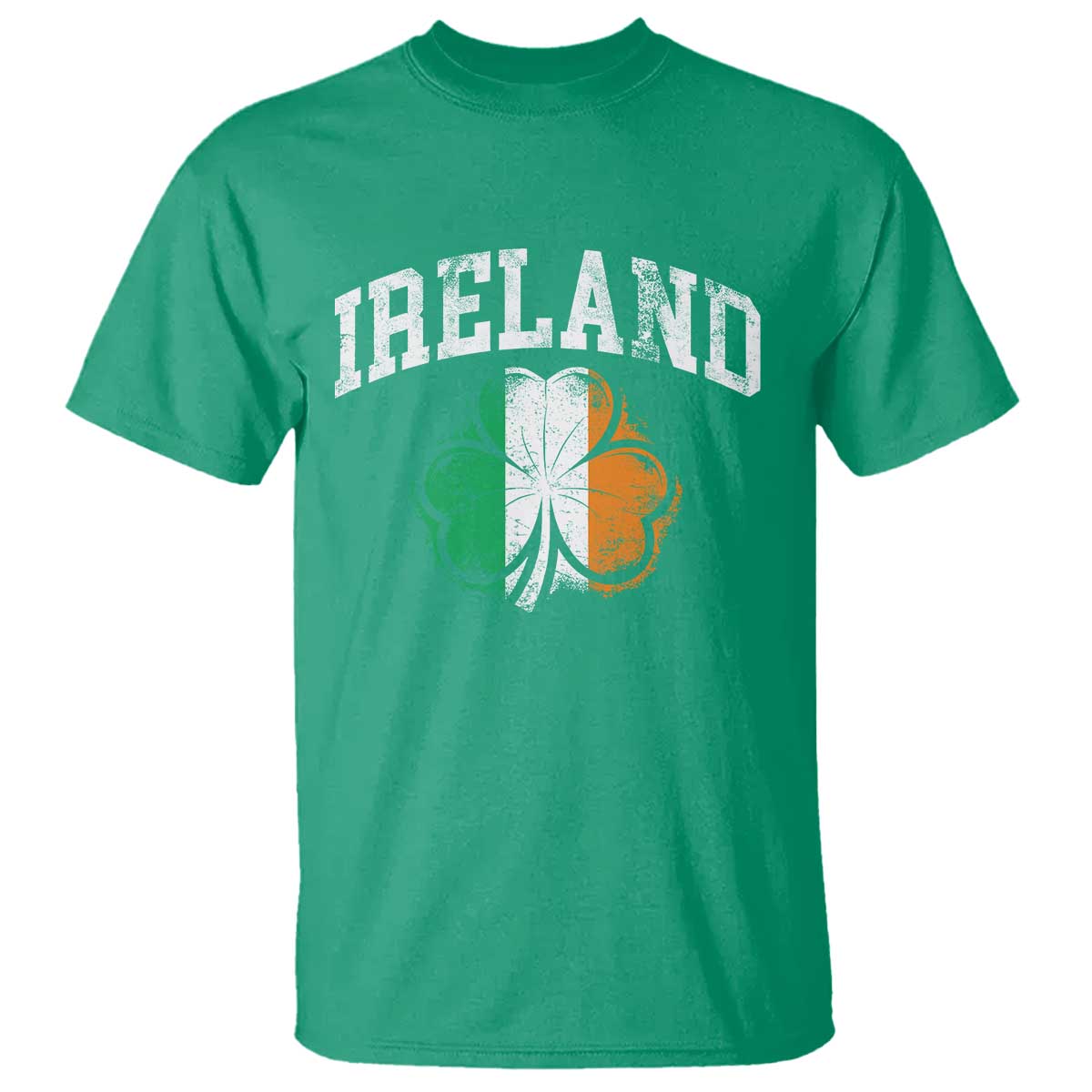 Irish Pride T Shirt - Ireland Shamrock Flag St Patricks Day Heritage Tee TS11 Irish Green Print Your Wear
