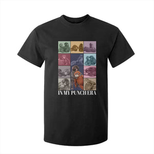 Punch The Monkey T Shirt For Kid In My Punch Era Baby Monkey Hugging Plush TS11 Black Print Your Wear