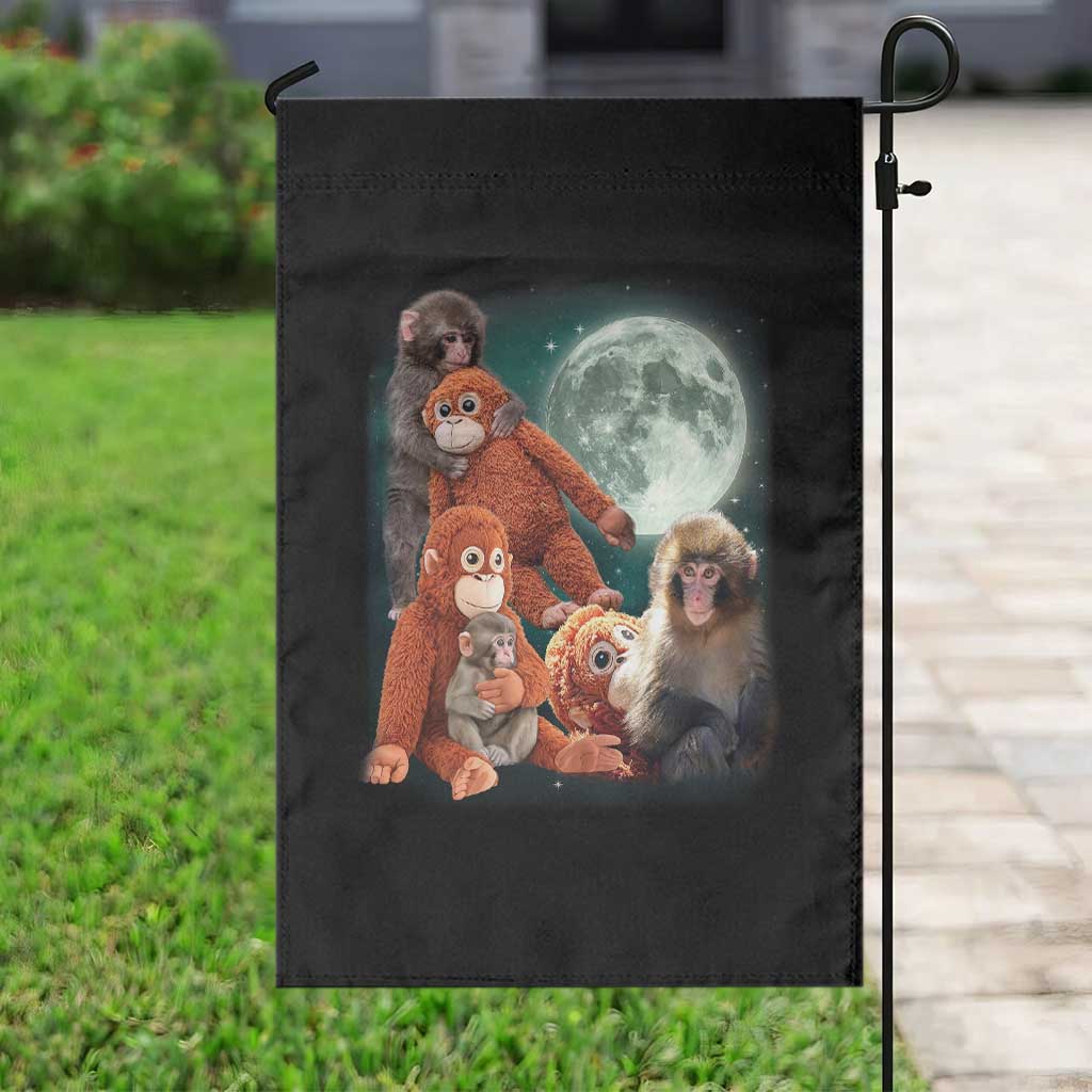 Baby Monkey Punch Garden Flag Three Punch Moon Orange Toy TS11 Print Your Wear