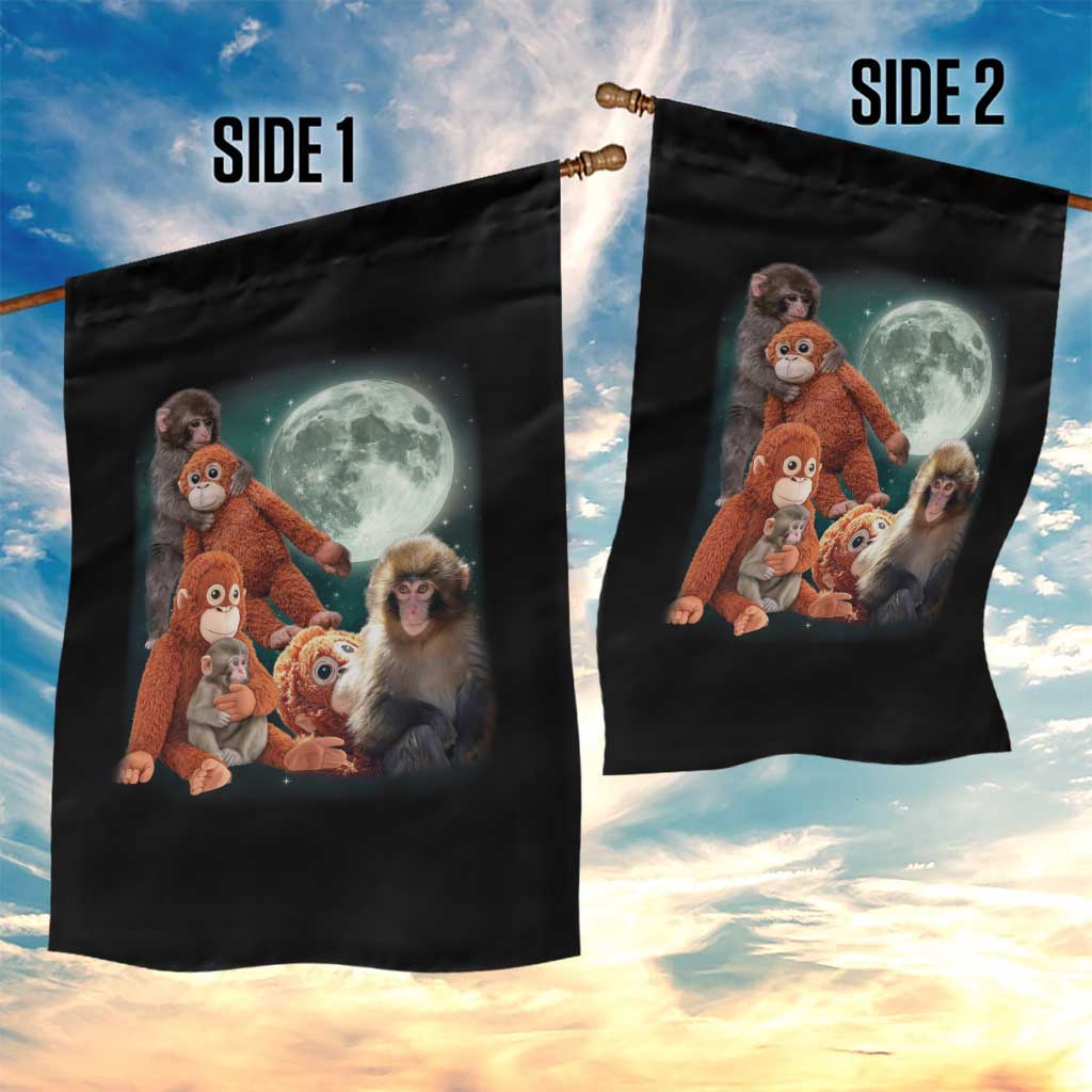Baby Monkey Punch Garden Flag Three Punch Moon Orange Toy TS11 Print Your Wear