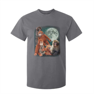 Baby Monkey Punch T Shirt For Kid Three Punch Moon Orange Toy TS11 Charcoal Print Your Wear