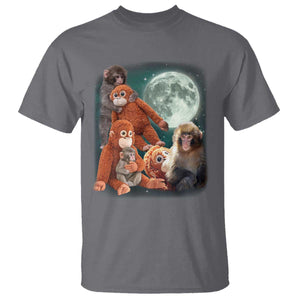 Baby Monkey Punch T Shirt Three Punch Moon Orange Toy TS11 Charcoal Print Your Wear