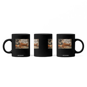 Team Punch Baby Monkey Plush Hugging Meme Coffee Mug TS11 Print Your Wear