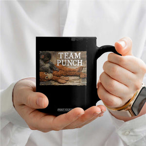 Team Punch Baby Monkey Plush Hugging Meme Coffee Mug TS11 Print Your Wear