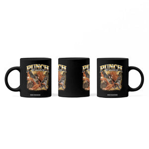 Punch The Monkey Coffee Mug Baby Monkey Punch Plush Hugging 90s Bootleg TS11 Print Your Wear
