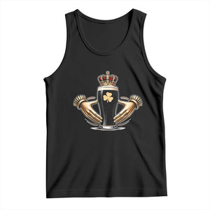 Irish Stout Claddagh Ring Beer Galway Ireland Souvenir Tank Top TS11 Black Print Your Wear