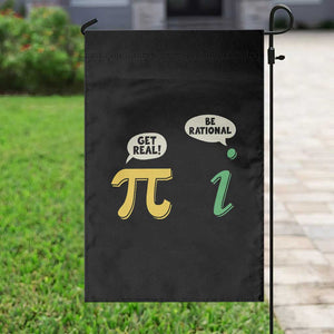 Get Real Be Rational Pi Math Teacher Geek Sarcastic Garden Flag TS11 Print Your Wear