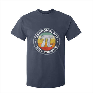 Funny Irrational But Well Rounded Pi Day T Shirt For Kid TS11 Navy Print Your Wear
