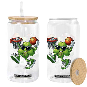 Funny 67 Meme Six Seven Basketball Shamrock St Patricks Day Glass Can TS11 Print Your Wear