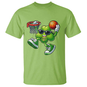 Funny 67 Meme Six Seven Basketball Shamrock St Patricks Day T Shirt TS11 Lime Print Your Wear