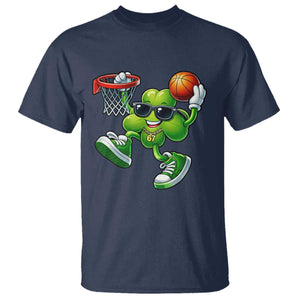 Funny 67 Meme Six Seven Basketball Shamrock St Patricks Day T Shirt TS11 Navy Print Your Wear