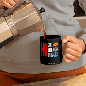 No Kings No Ice No Wars Coffee Mug Political Protest Peace Sign TS11 Print Your Wear